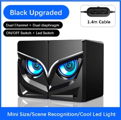 PC Gaming Speakers 2.0 Channel Stereo 