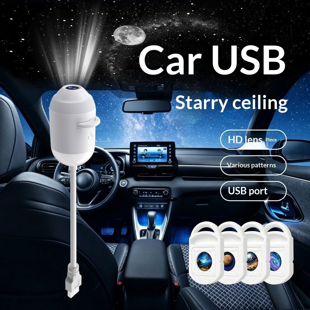 Starry Night Light Projector - Bedroom Ambiance Galaxy Star 
