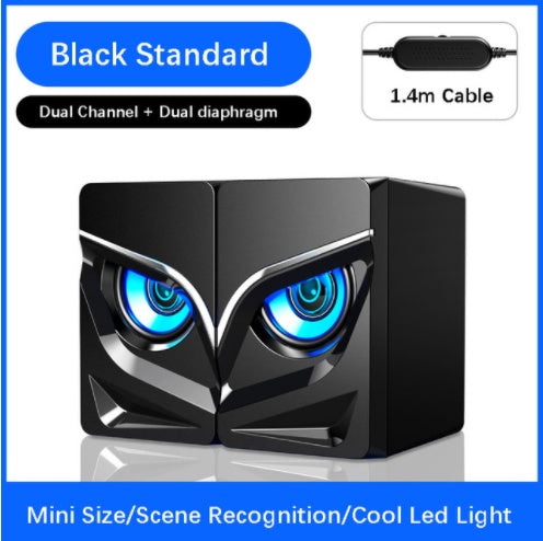 PC Gaming Speakers 2.0 Channel Stereo 