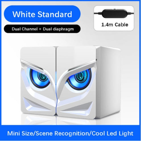 PC Gaming Speakers 2.0 Channel Stereo 