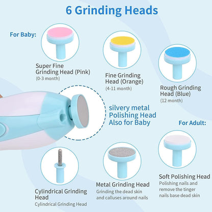 Electric Baby Nail Trimmer Set