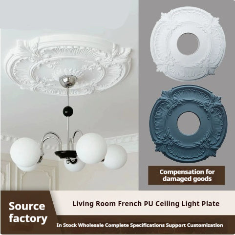 Round Ceiling Lamp Base European 