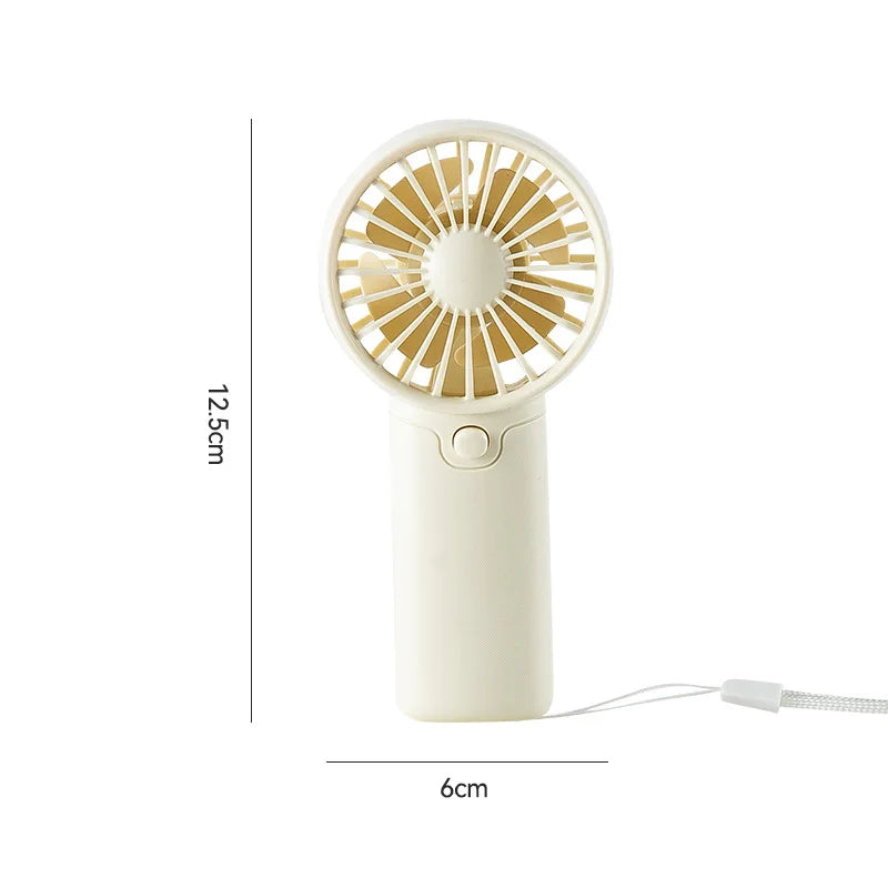 Handheld Mini Fan – Pocket-Sized AAA Battery Portable Fan