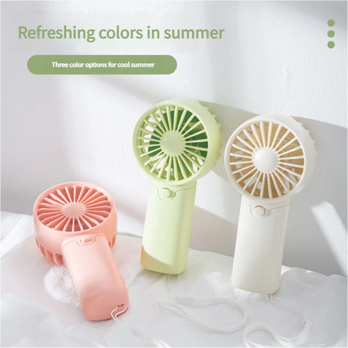 Handheld Mini Fan – Pocket-Sized AAA Battery Portable Fan