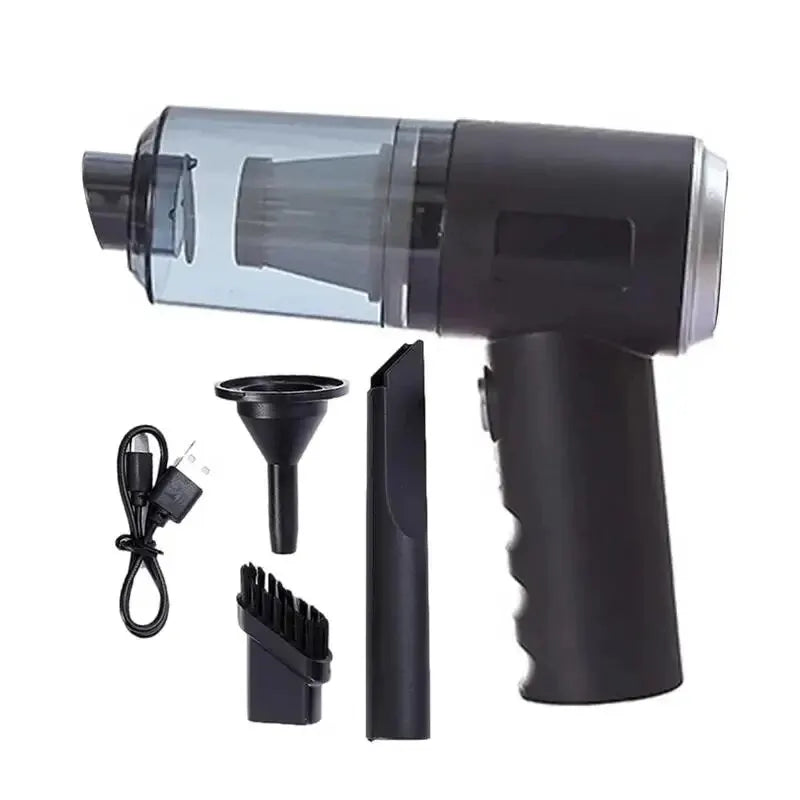 3-in-1 USB Vacuum Cleaner – Car & Home Portable Suction & Blower