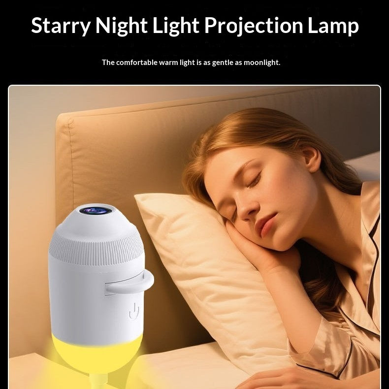 Starry Night Light Projector - Bedroom Ambiance Galaxy Star 