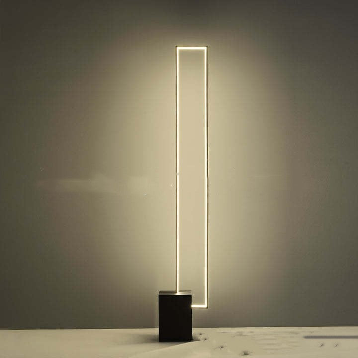 Minimalist Sand Black Floor Lamp