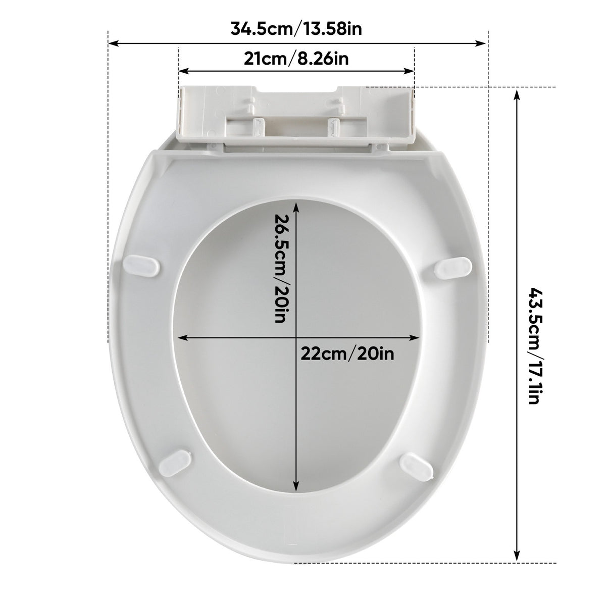 Quick Release Toilet Seat Soft Close