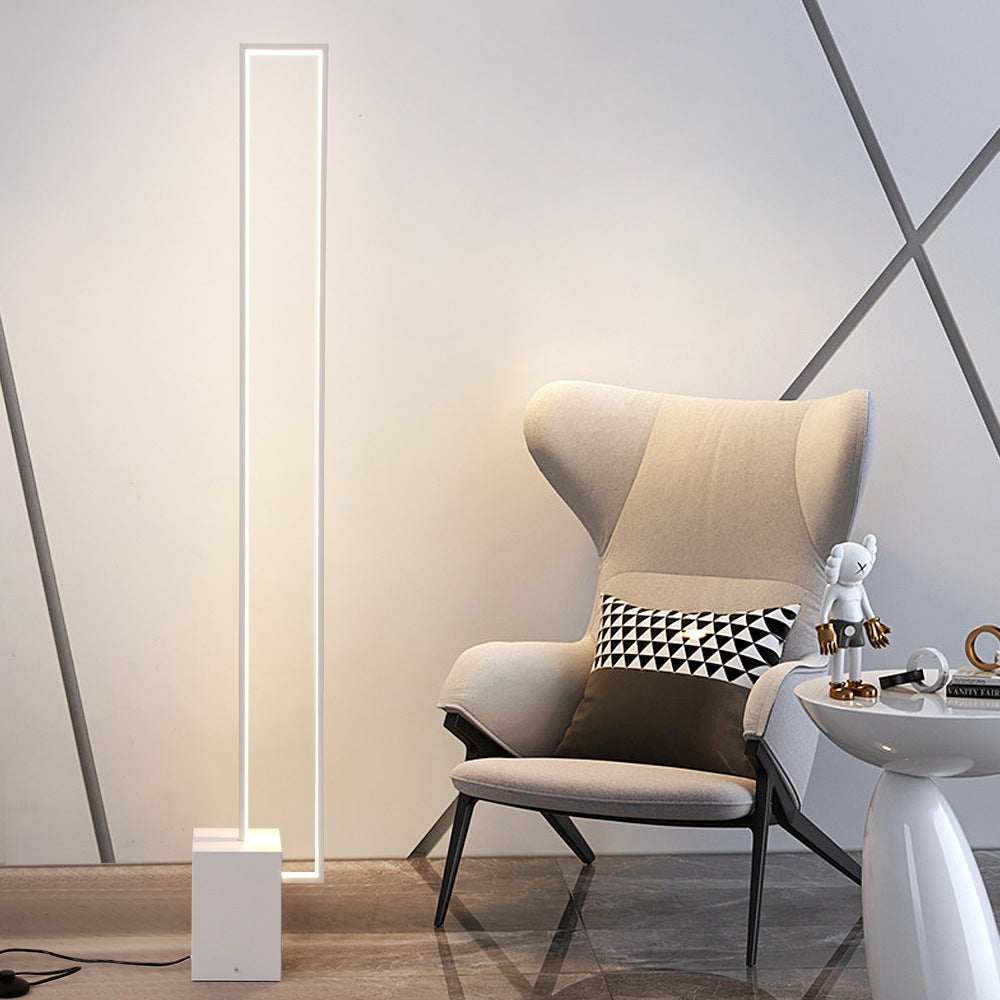 Minimalist Sand Black Floor Lamp