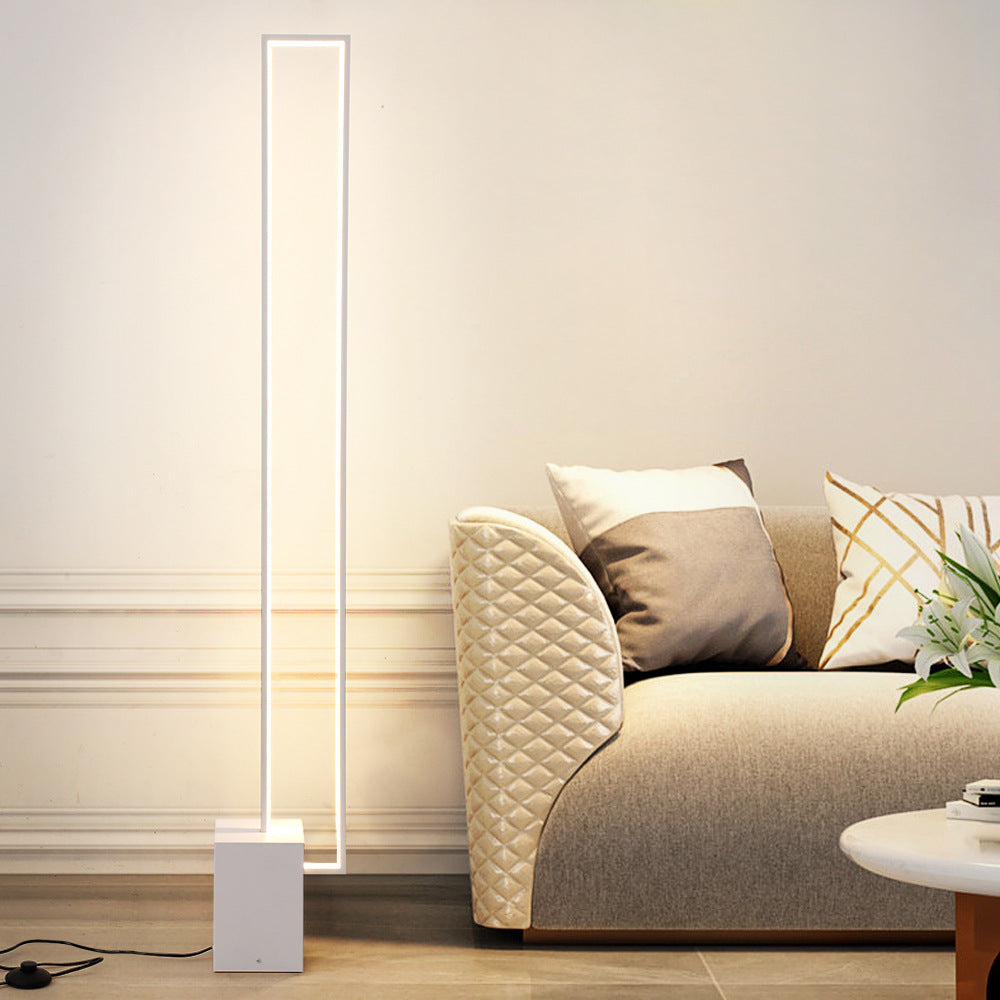 Minimalist Sand Black Floor Lamp