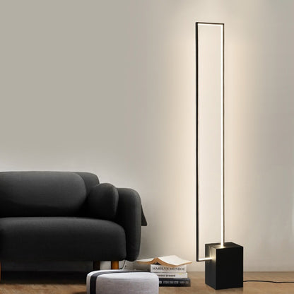 Minimalist Sand Black Floor Lamp