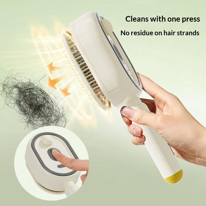Electric Airbag Massage Comb With Mist Spray