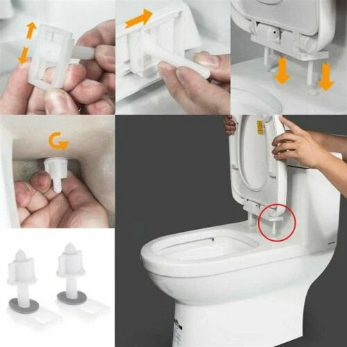 Quick Release Toilet Seat Soft Close